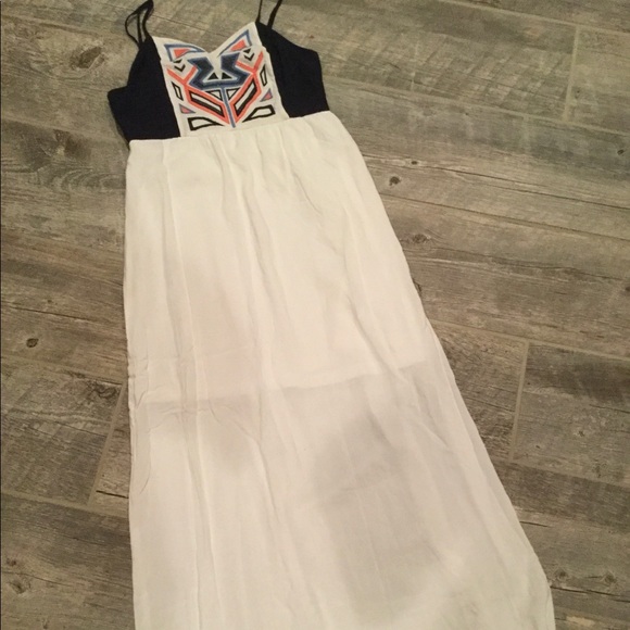 Flying Tomato Boho Embroidered Maxi Dress - Picture 1 of 6